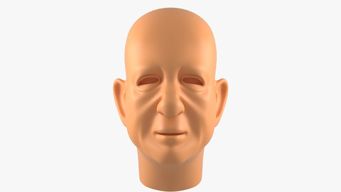 Oldster Head Basemesh