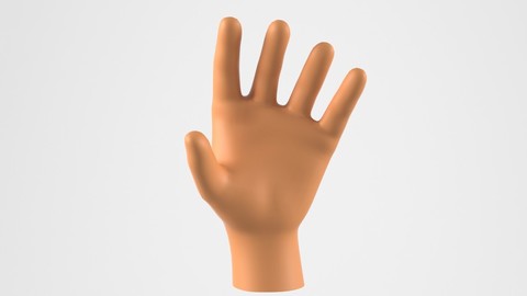 Realistic Human Hand