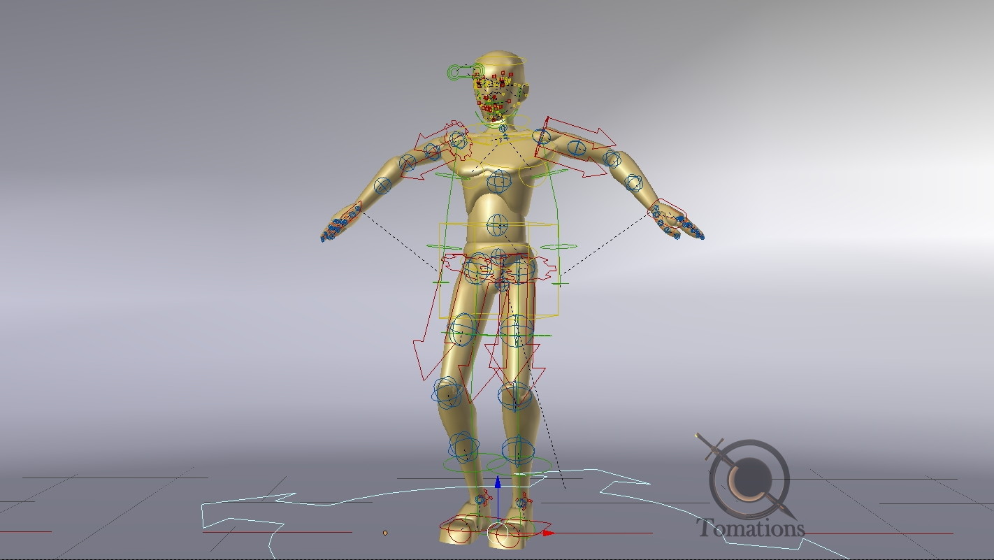 ArtStation - IK Rigged Dolls | Resources