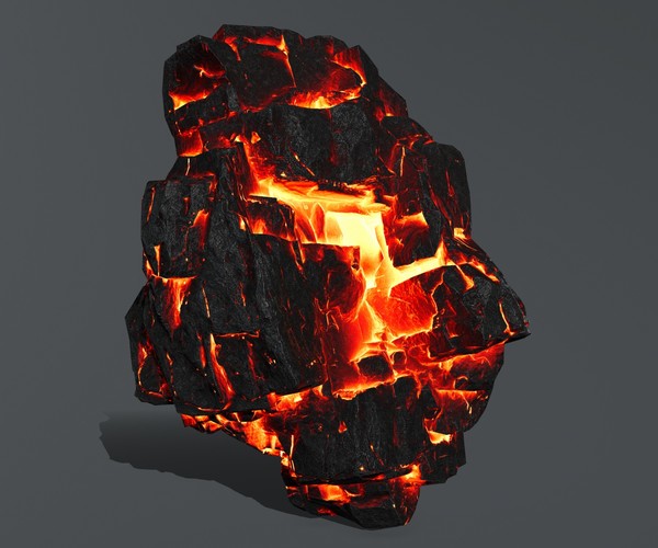 ArtStation - lava rocks | Game Assets