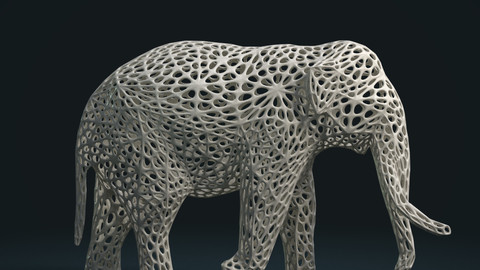 Mesh Elephant