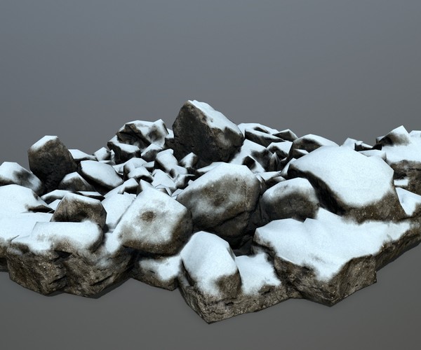 ArtStation - snow rocks | Resources