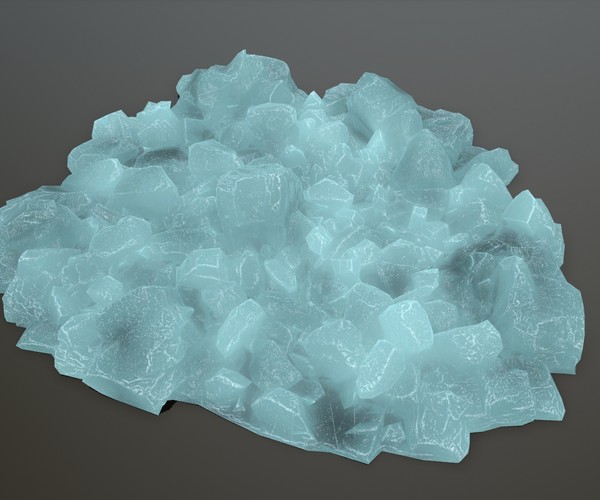 ArtStation ice rocks Resources
