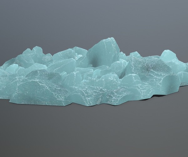 ArtStation ice rocks Resources