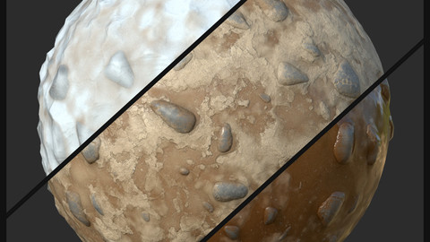 Substance Material: Snowy Ground