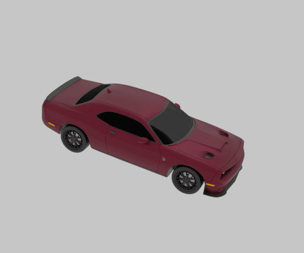 ArtStation - Dodge Challenger SRT Hellcat | Resources