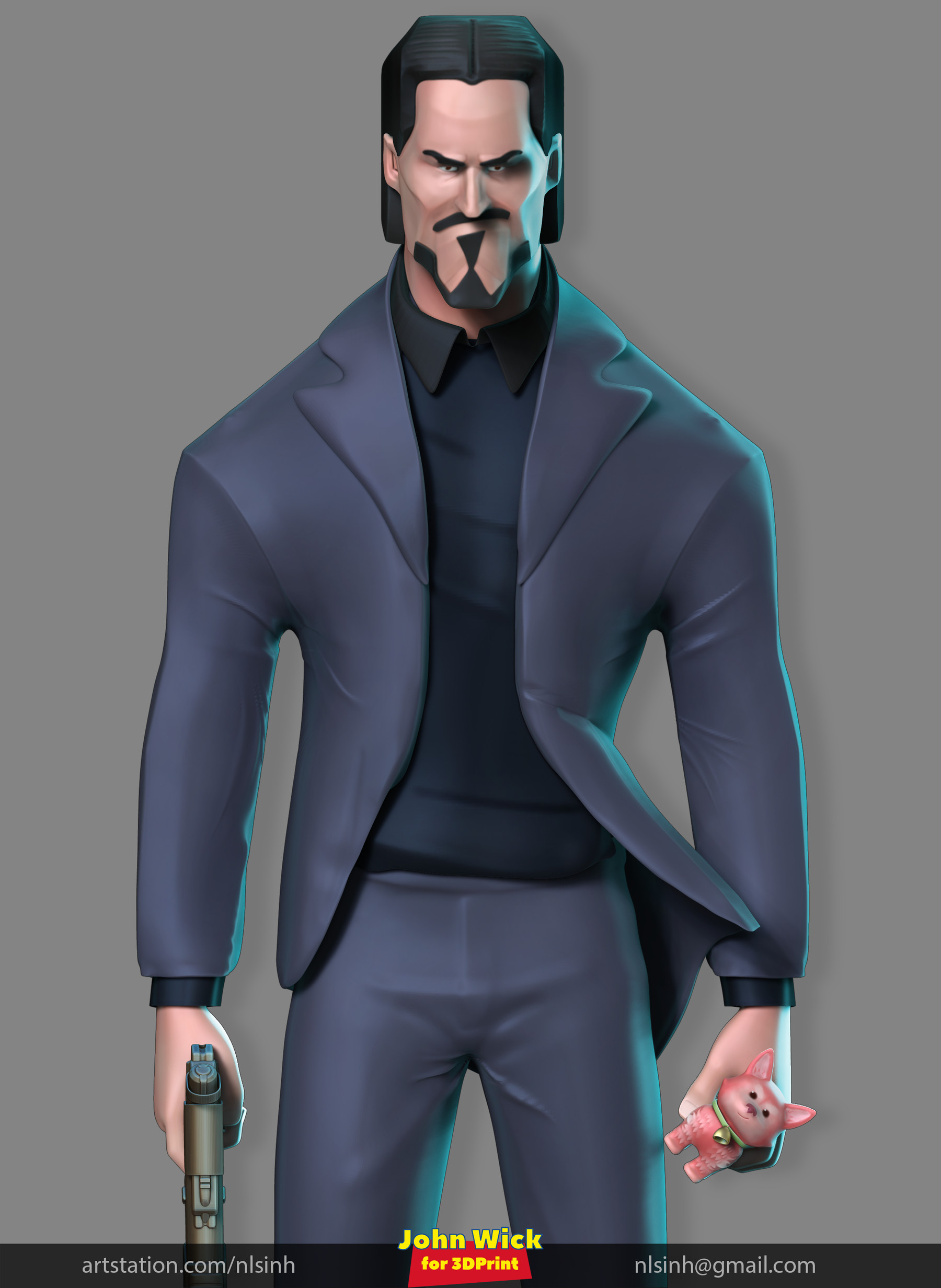 ArtStation - John Wick Character