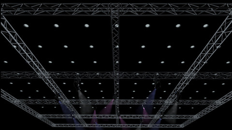 Big Square Truss-Stage Lights