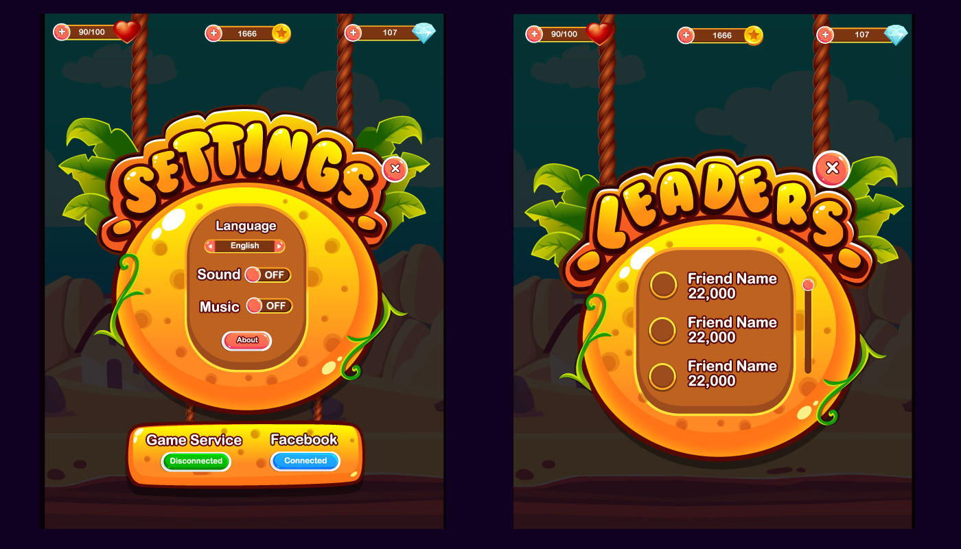 ArtStation Game Ui Ki Game Assets