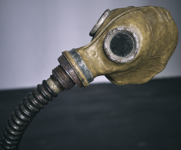 Artstation - Gas Mask Soviet 