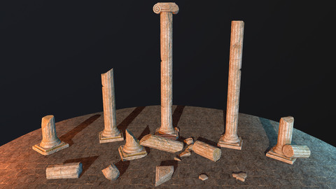 Broken Columns Set
