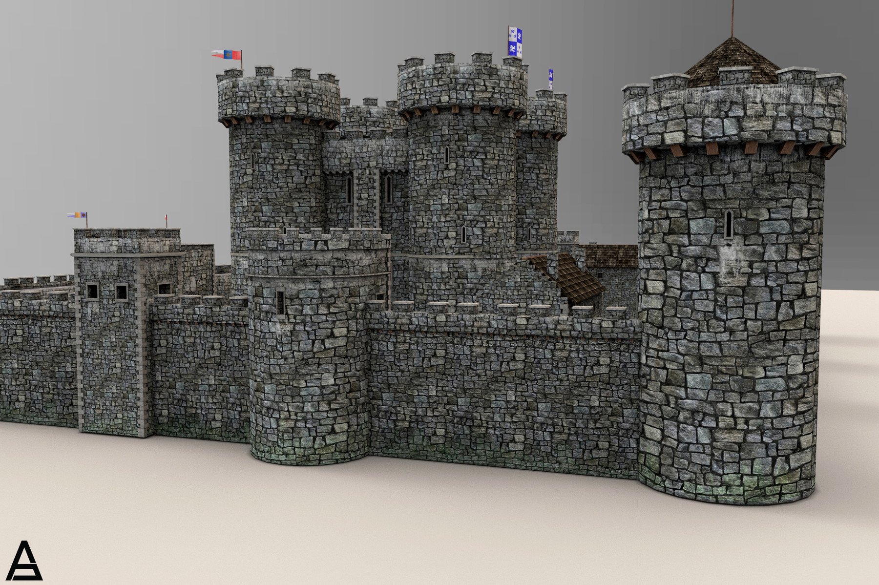 ArtStation - Medieval Castle Pack | Game Assets