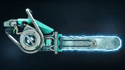 Electric Saw - Hard Surface Texturing