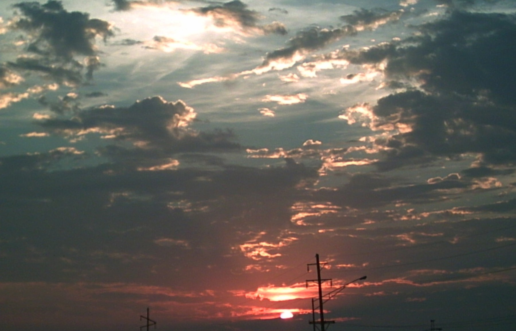 Red is an inspirational stock photo of the skies!
