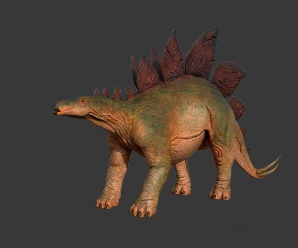 animated stegosaurus