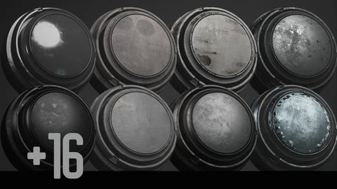 +16 Substance Painter Various Materials