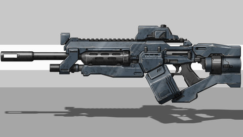 M49 Ftontline Machinegun