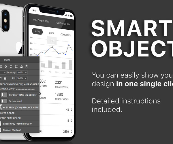 ArtStation iPhone X Mockups BUNDLE Artworks