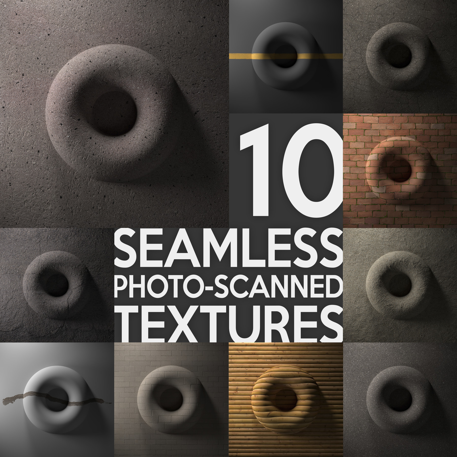 ArtStation - Bundle V2 - 10 8K Textures | Resources