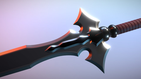 3D Printable Files - Kirito's Sword from ALO