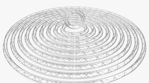Circle Triangular Truss Modular Collection (10 Modular Pieces