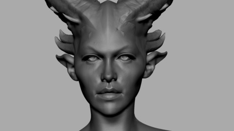 Demon Girl Bust