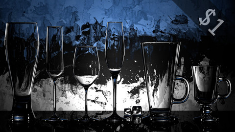 Kitchen Accessories, Glasses and Bottles