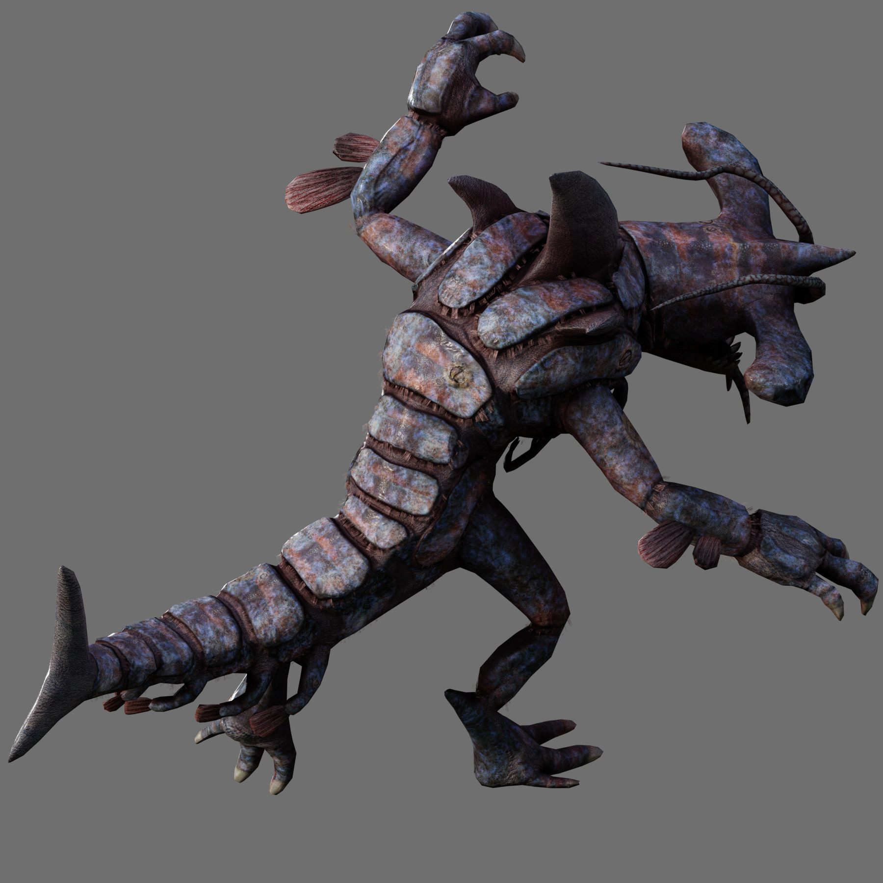 ArtStation - Shark Lobster Monster | Game Assets