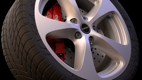 Car Wheel Rim Pack Borbet CC