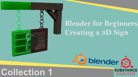 Blender for beginners creating a low poly 3D model complete introduction