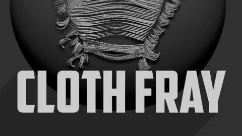 Frayed Cloth Brush