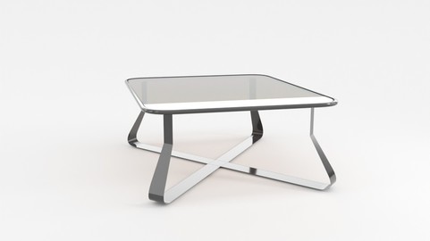 3D Model table Crossia_Glass_001