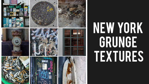 NEW YORK GRUNGE TEXTURES