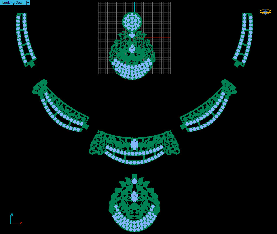 ArtStation - Bridal Necklace 3D print model | Resources