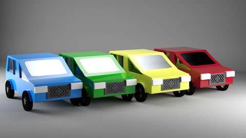 Low Poly Cars