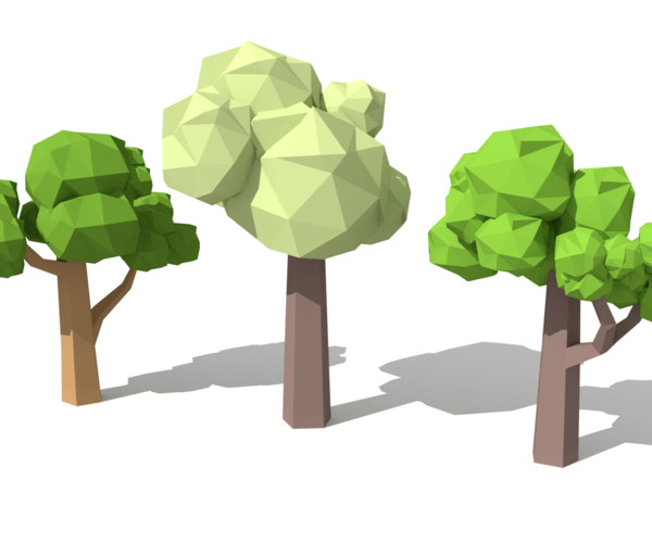 ArtStation - Low Poly Tree | Resources