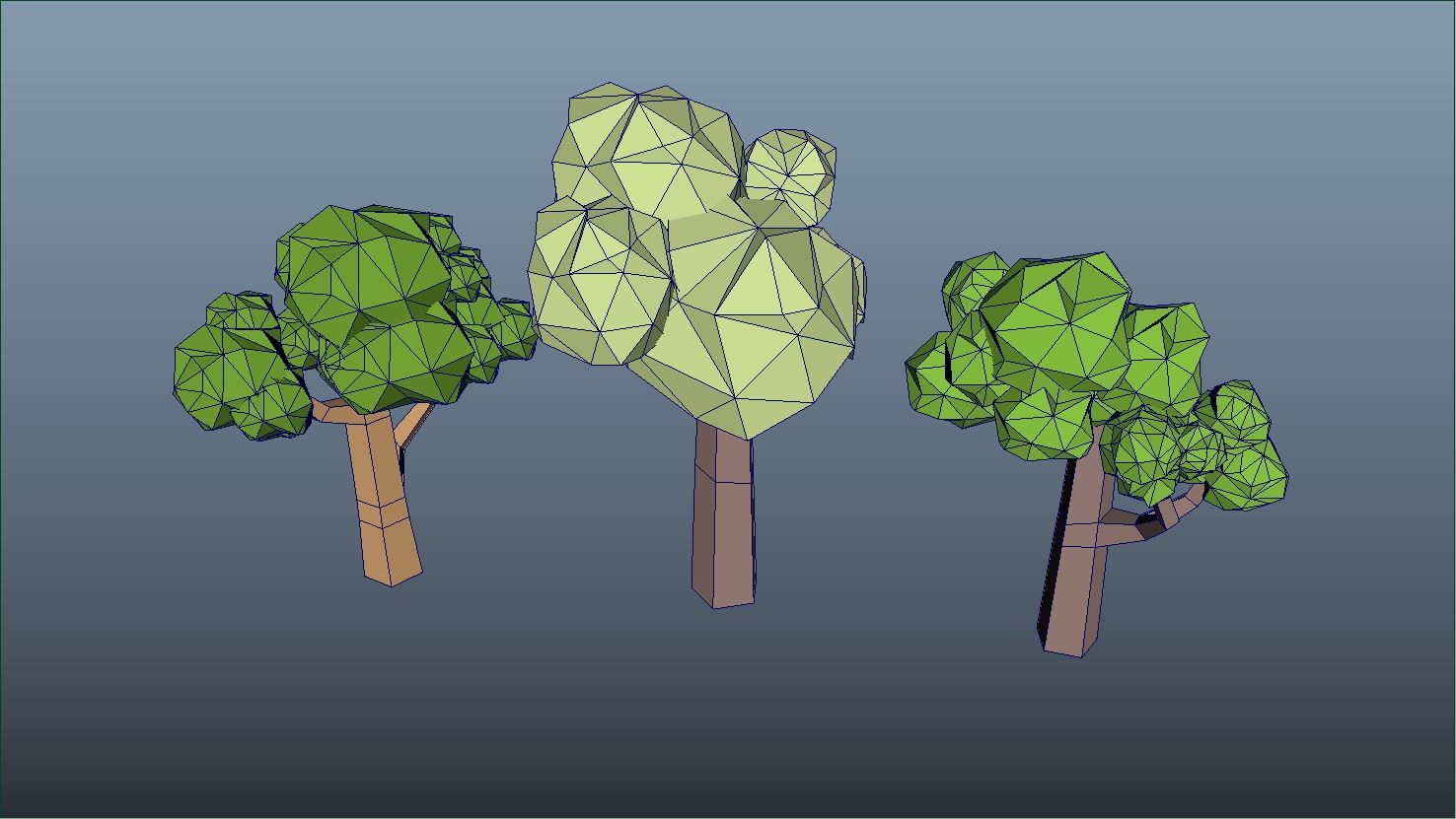 ArtStation - Low Poly Tree | Resources