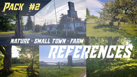 Nature - Farm - Small Town - Reference Pack #2