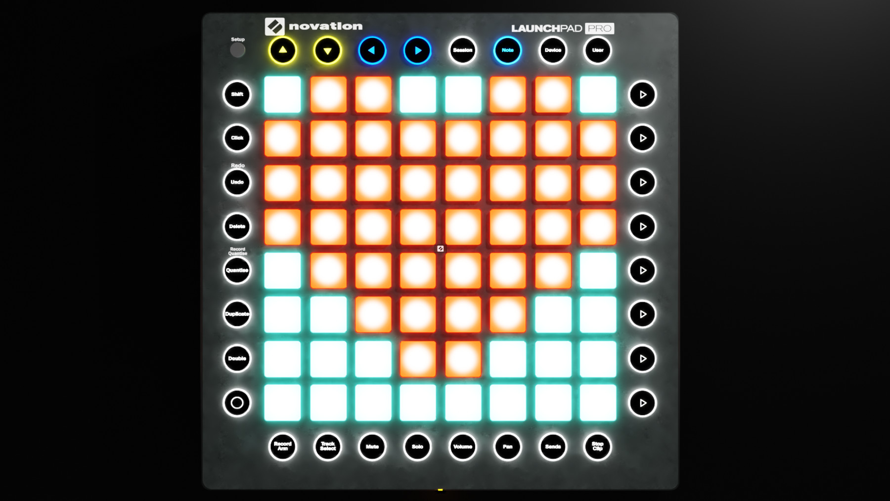Novation Launchpad Pro 3D Model made in Blender Launchpad is an 8x8 grid RG...