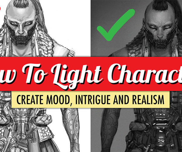 ArtStation How To Light Characters! Tutorials