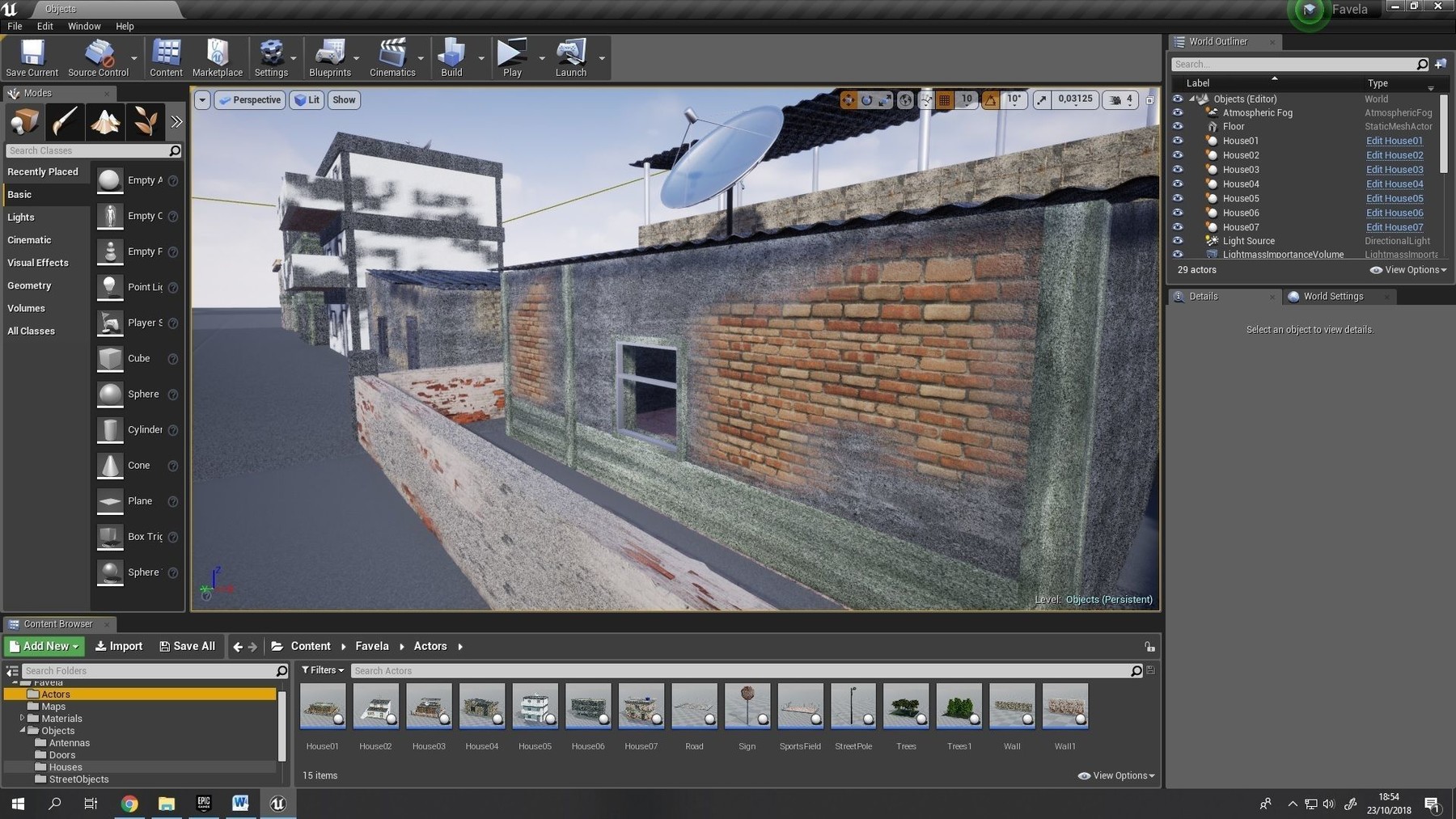 ArtStation - FAVELA UNREAL ENGINE 4 | Game Assets