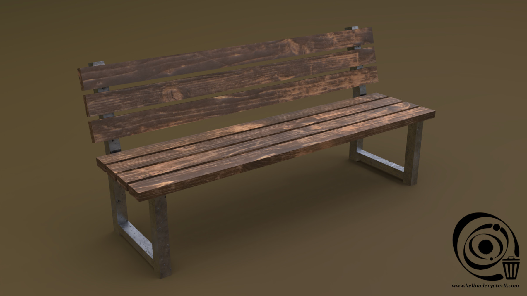 ArtStation - Bench 35 4in1 [4 PBR Texture 1 Model] | Resources