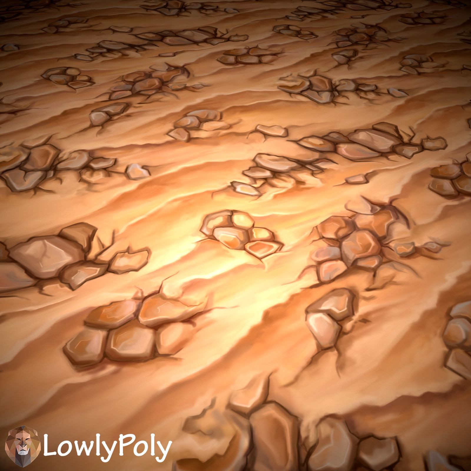 ArtStation - Stylized Sand Vol.40 - Hand Painted Texture Pack | Game Assets