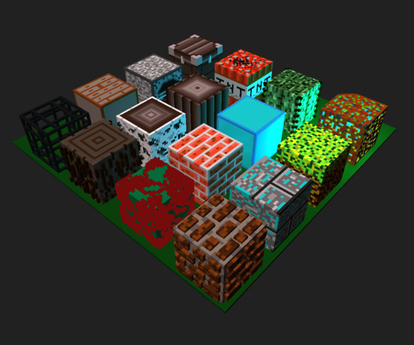 ArtStation - Cube voxel | Resources