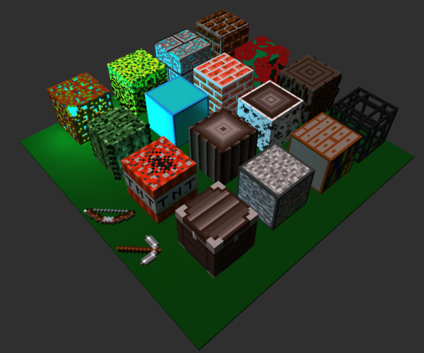 ArtStation - Cube voxel | Resources