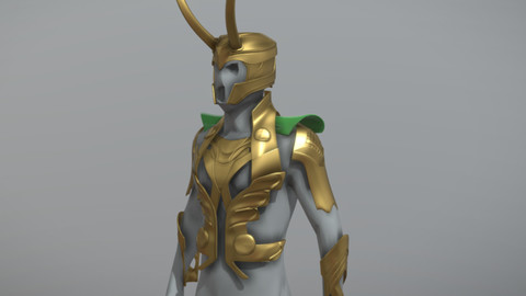 3D Printable - Loki Armor