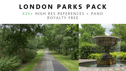 London Parks Texture PACK