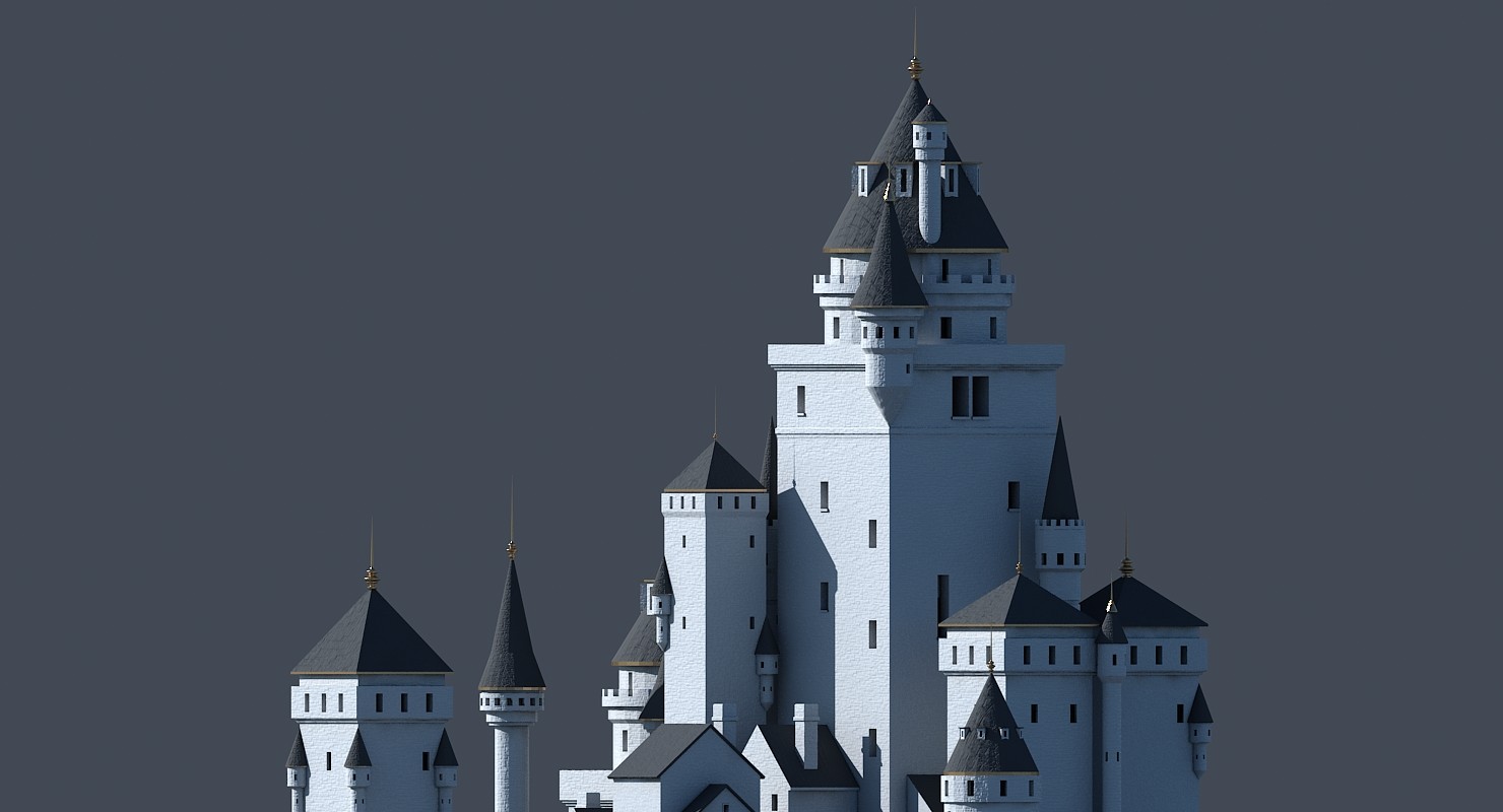 Artstation Fantasy Castle 001 Resources