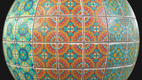 Mosque tile - Substance Designer