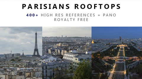 Parisians ROOFTOPS Texture Pack